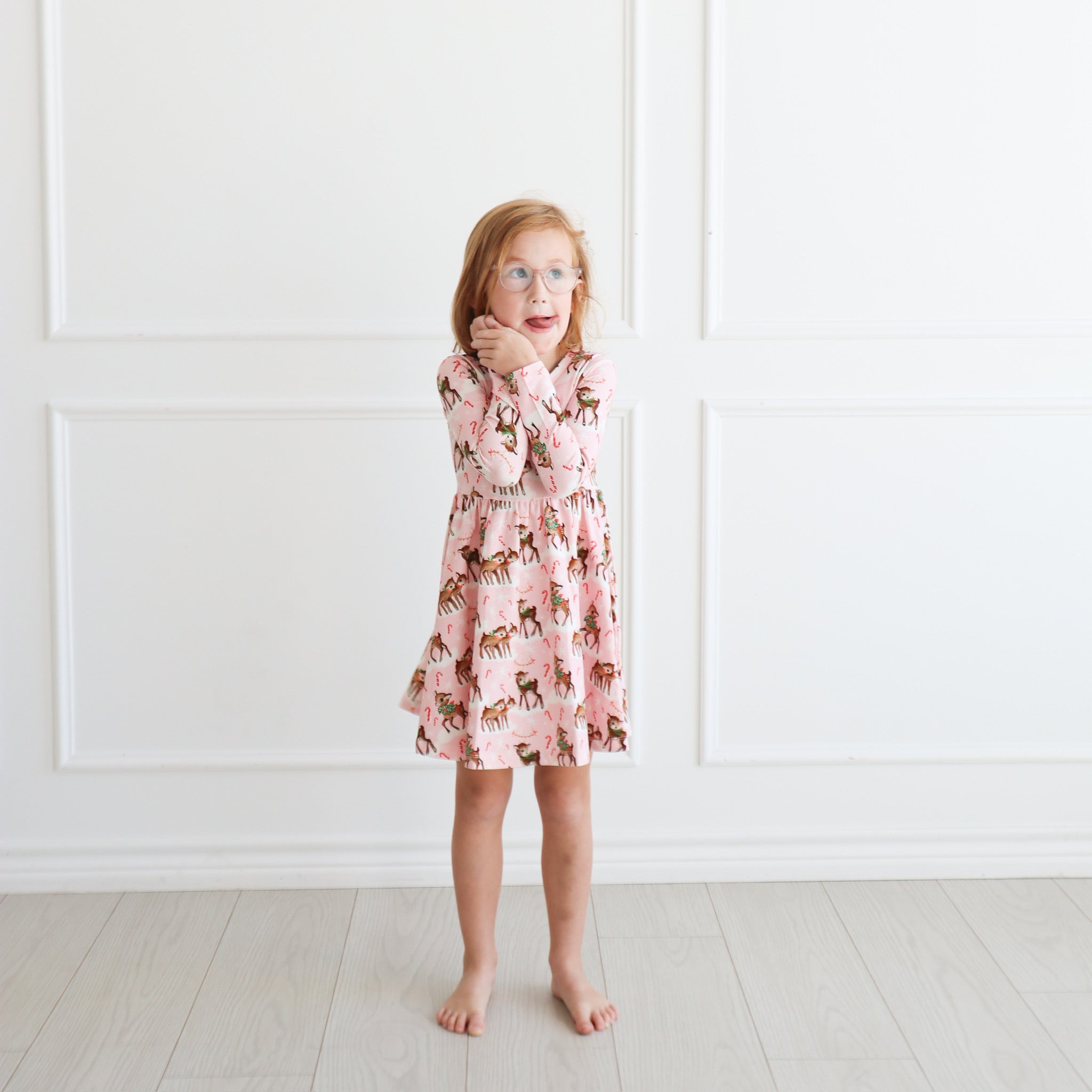 Morgan Dress - Vintage Reindeer
