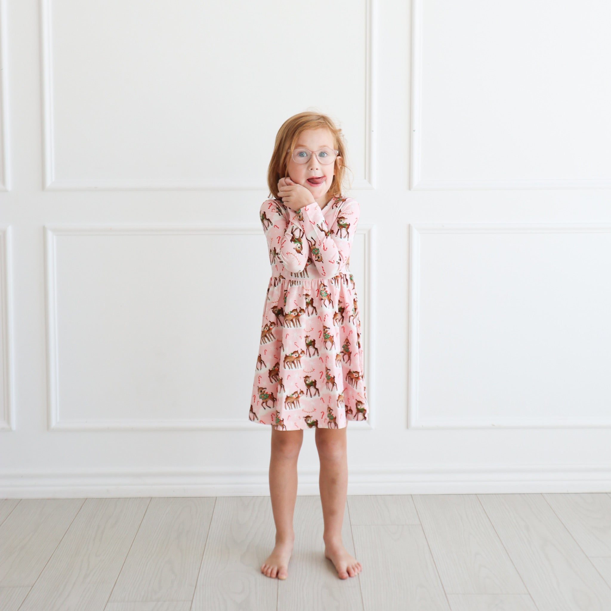 Morgan Dress - Vintage Reindeer