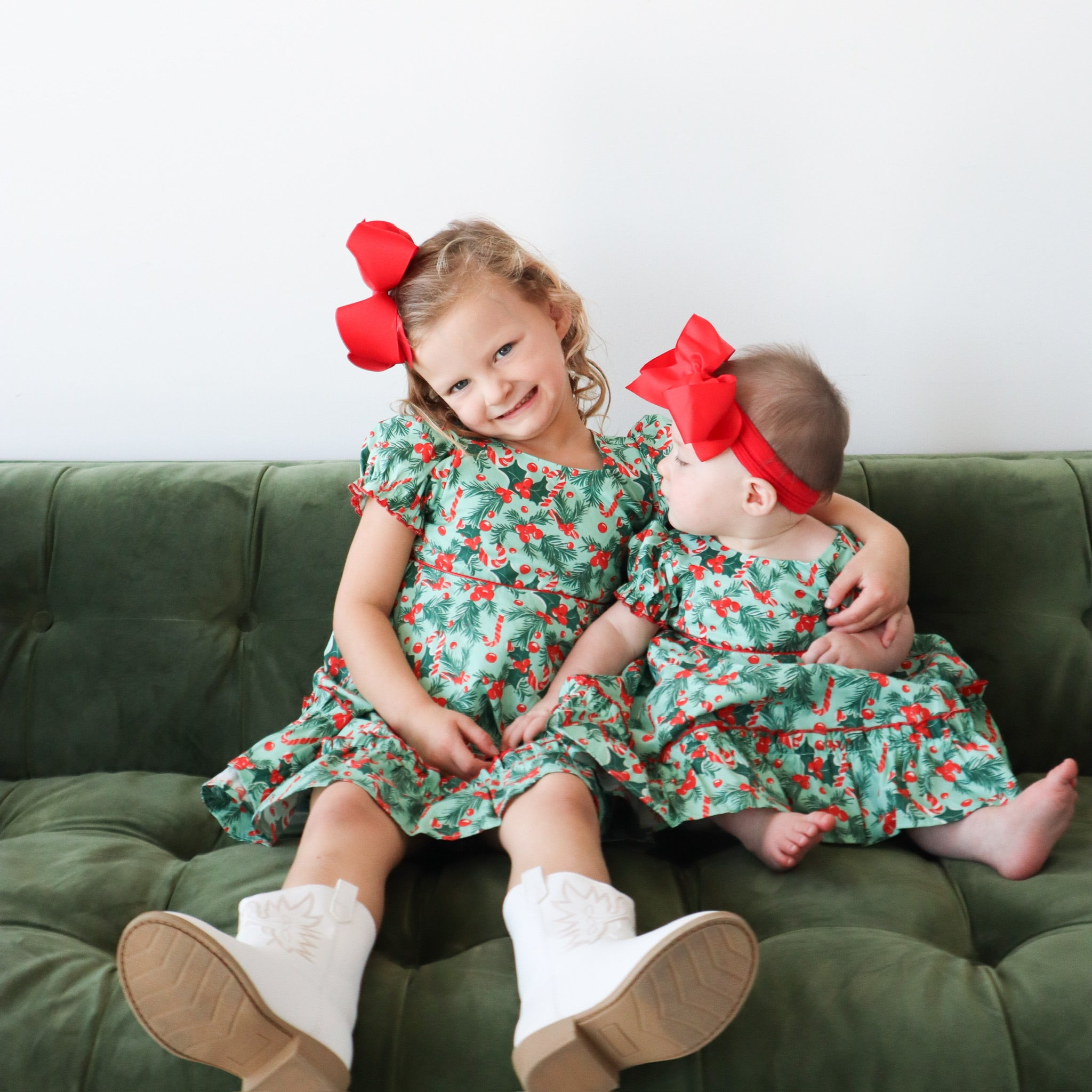 Leighton Dress - Holiday Holly