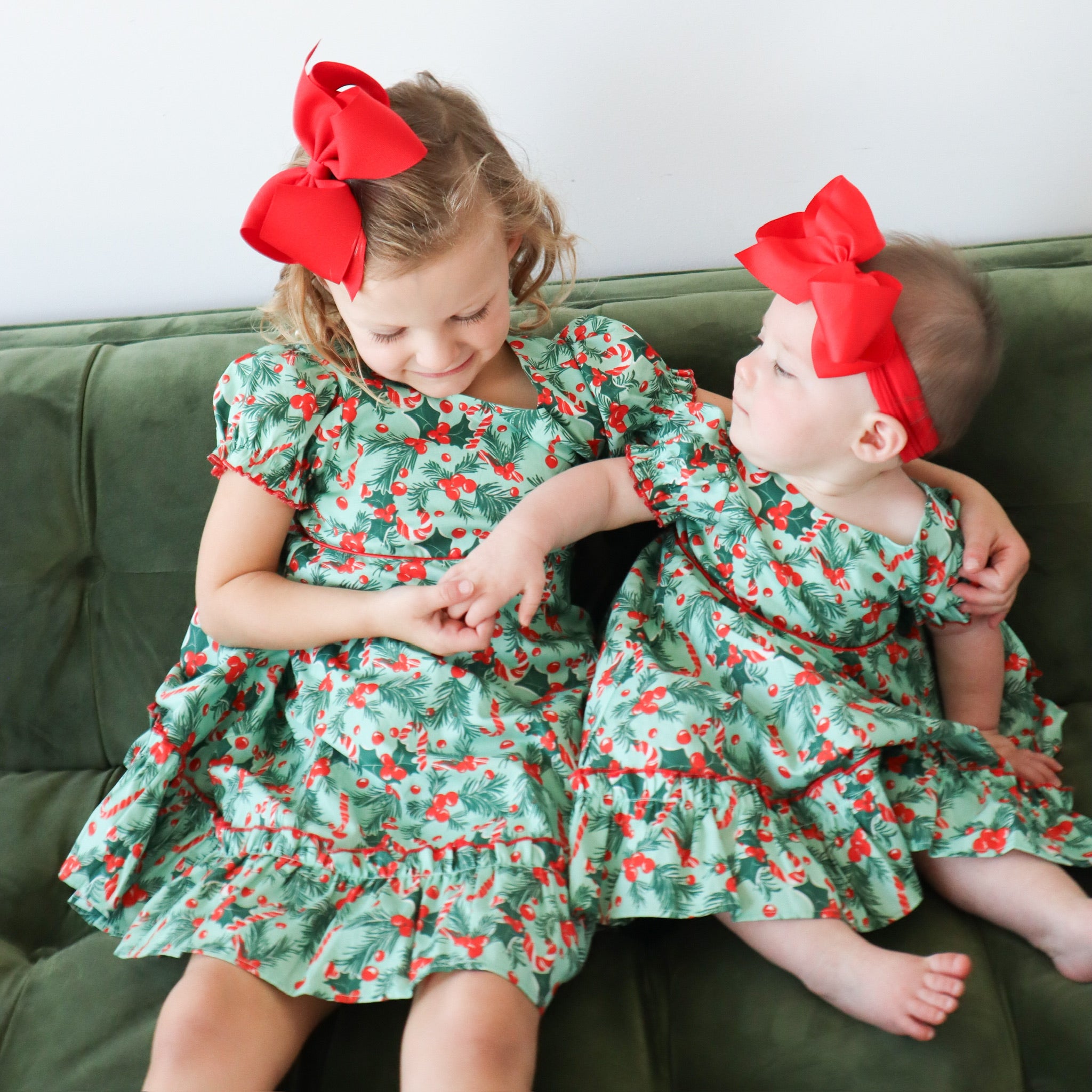 Leighton Dress - Holiday Holly