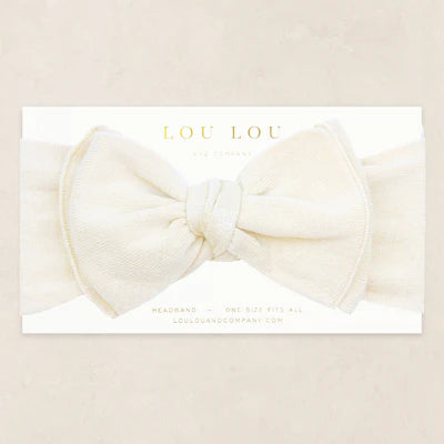 Knit Headband - Ivory