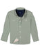 Green fishing shirt  on a white background
