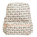Backpack with jeeps pattern on a white background