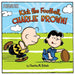 Comic book cover of 'Kick the Football, Charlie Brown!' featuring Charlie Brown and Lucy.