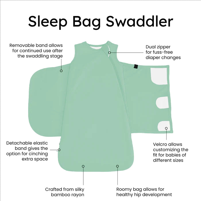 Sleep Bag Swaddler - Wasabi
