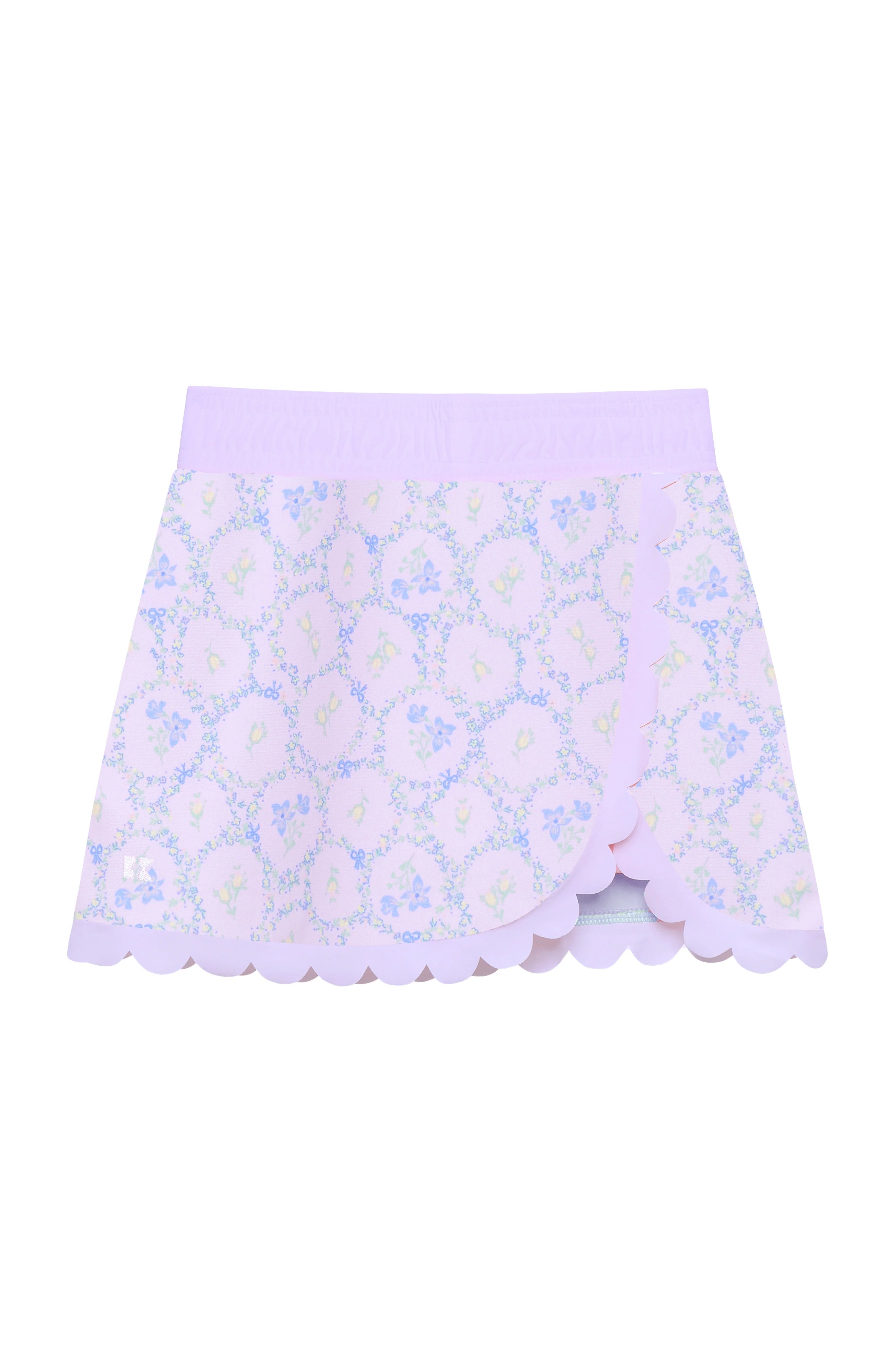 Scalloped Skort - Lavender Love