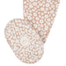 Non-slip sole on zipper footie