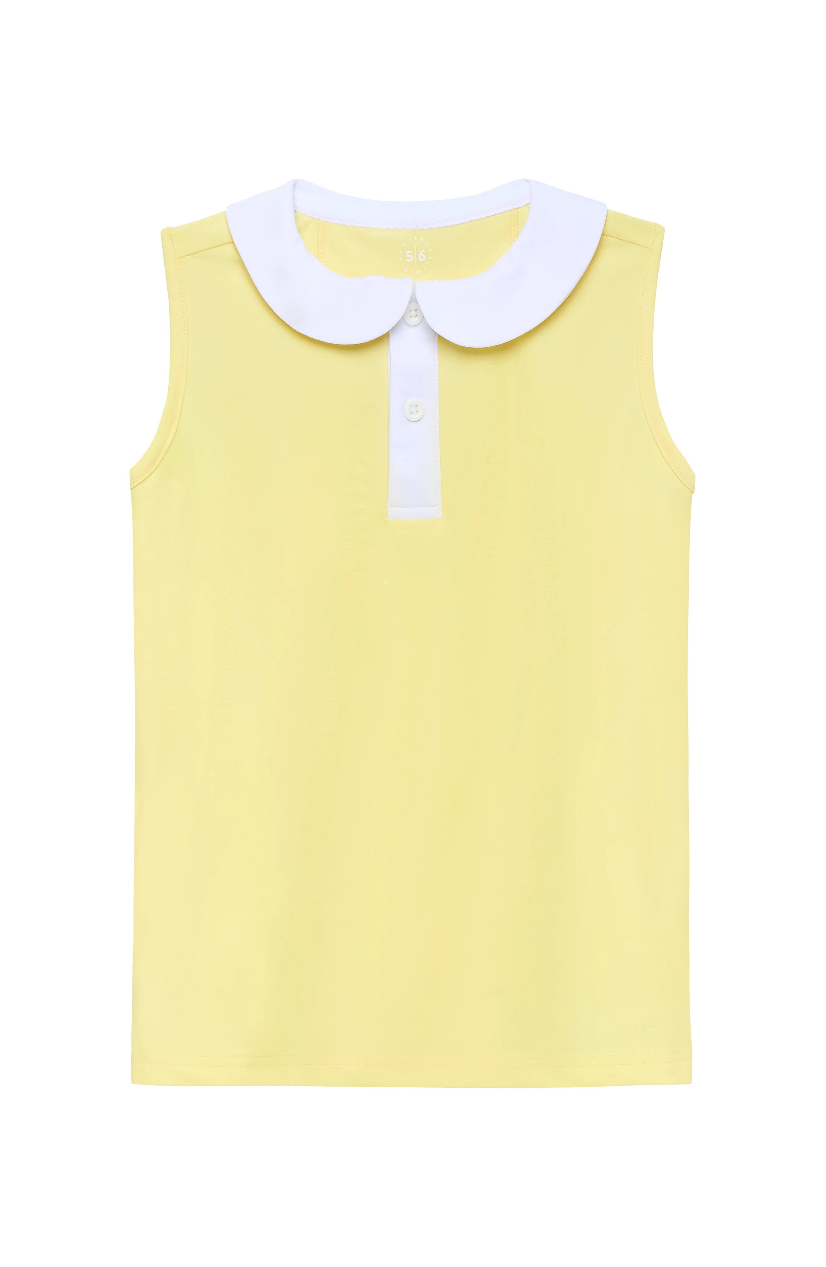 Girly Girl Tank - Lemon/White