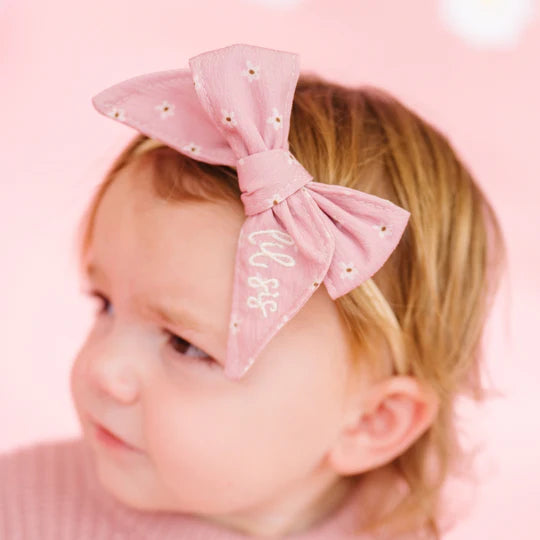 Baby Headband - Lil Sis Bow
