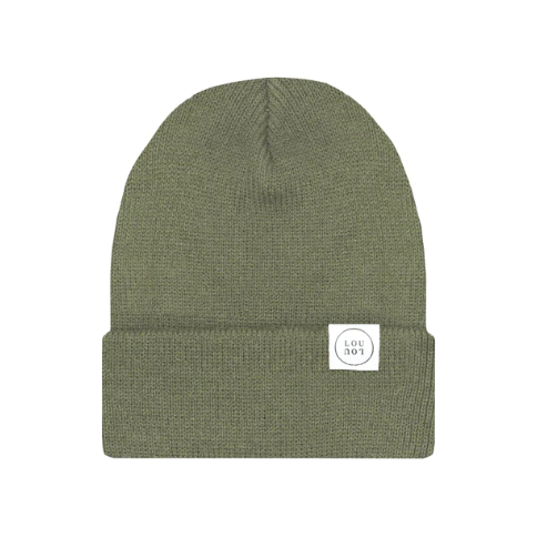 Beanie  - Moss Green