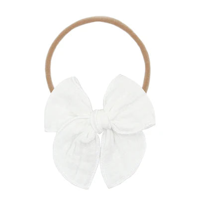 Headband - White Cloud Muslin