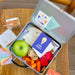 Lunch box with a note inside