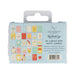 Pack of 30 lunch box note cards with colorful designs on a white background