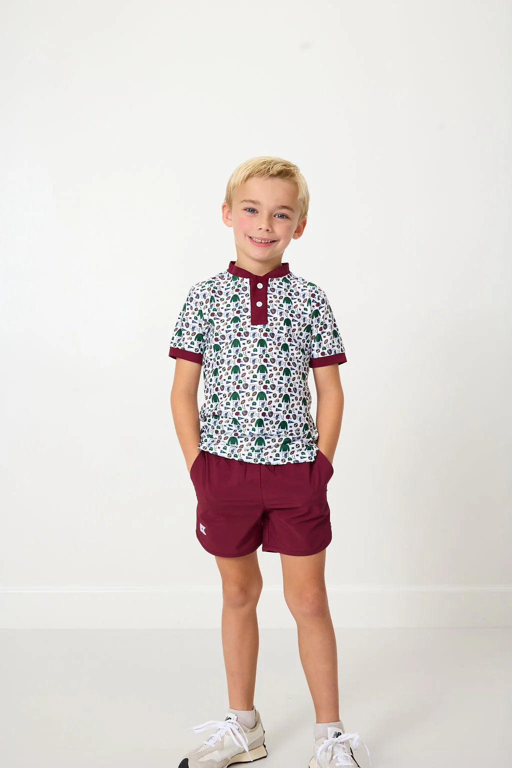 Super Short - Maroon