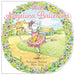 Book cover of 'Meet Angelina Ballerina' with a cat in a pink dress dancing in a garden.