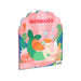 Packaging of a mermaid-themed coloring book and stickers set with a pink cover.