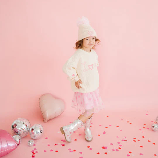 Tutu - Mini Sequin Hearts