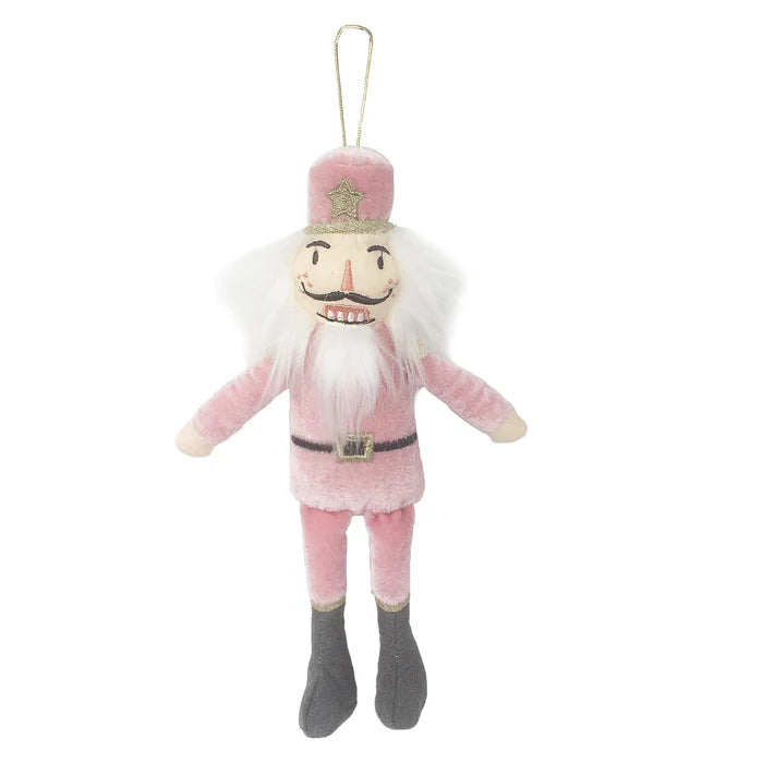 Nutcracker Ornament - Pink