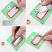 Step-by-step process of using a scratch-off card with a penny underneath.