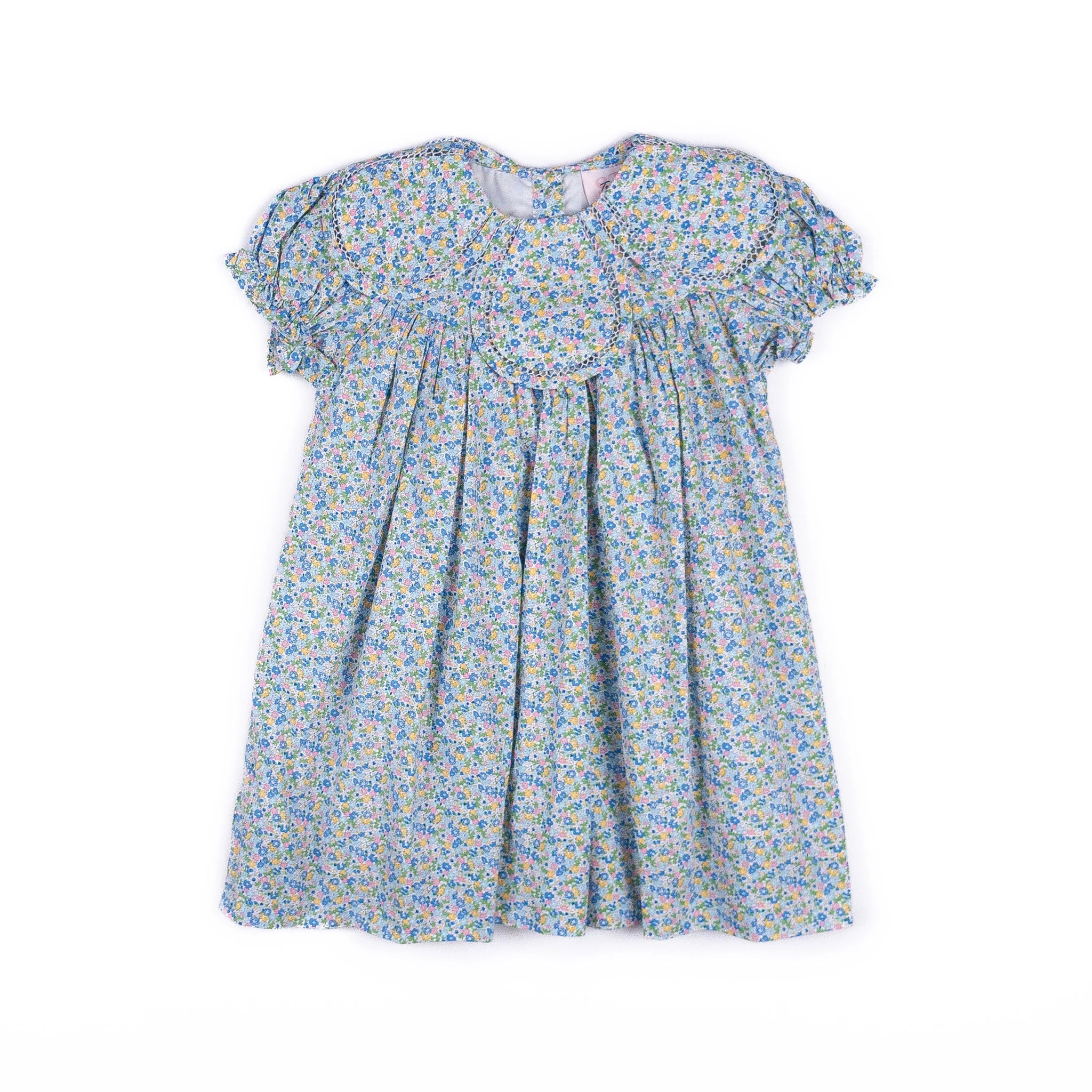 Floral dress on a white background