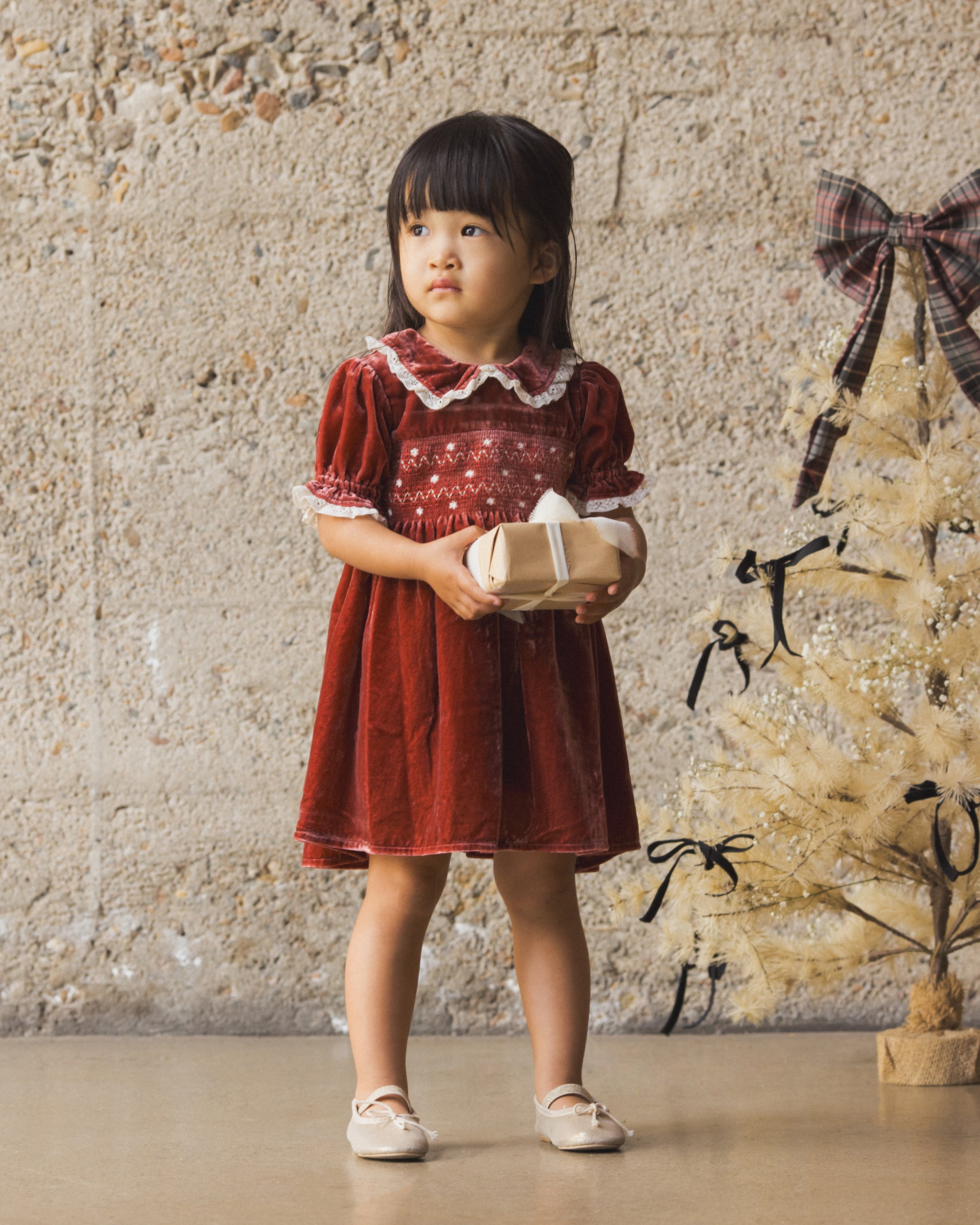 Elizabeth Dress - Ruby