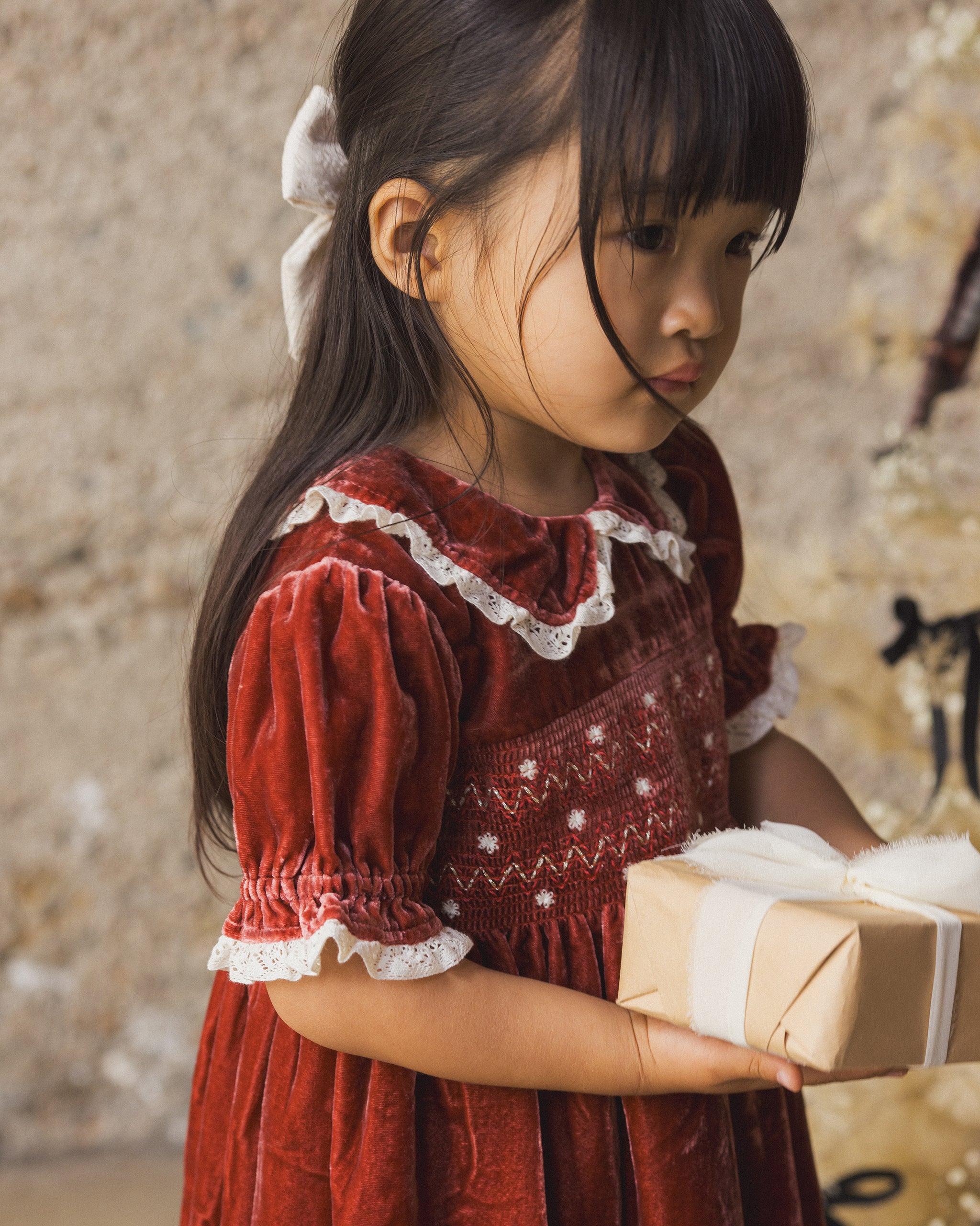 Elizabeth Dress - Ruby