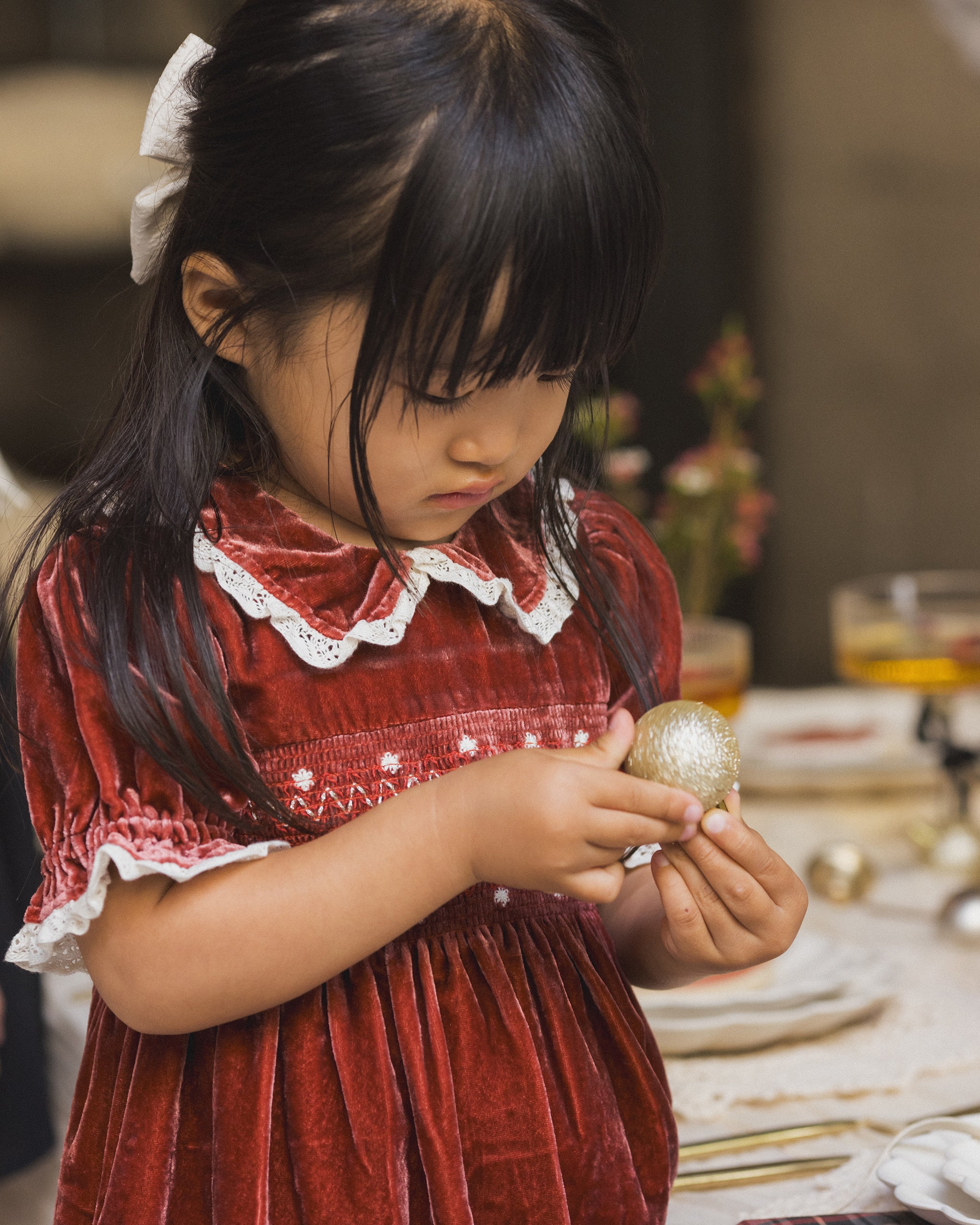 Elizabeth Dress - Ruby