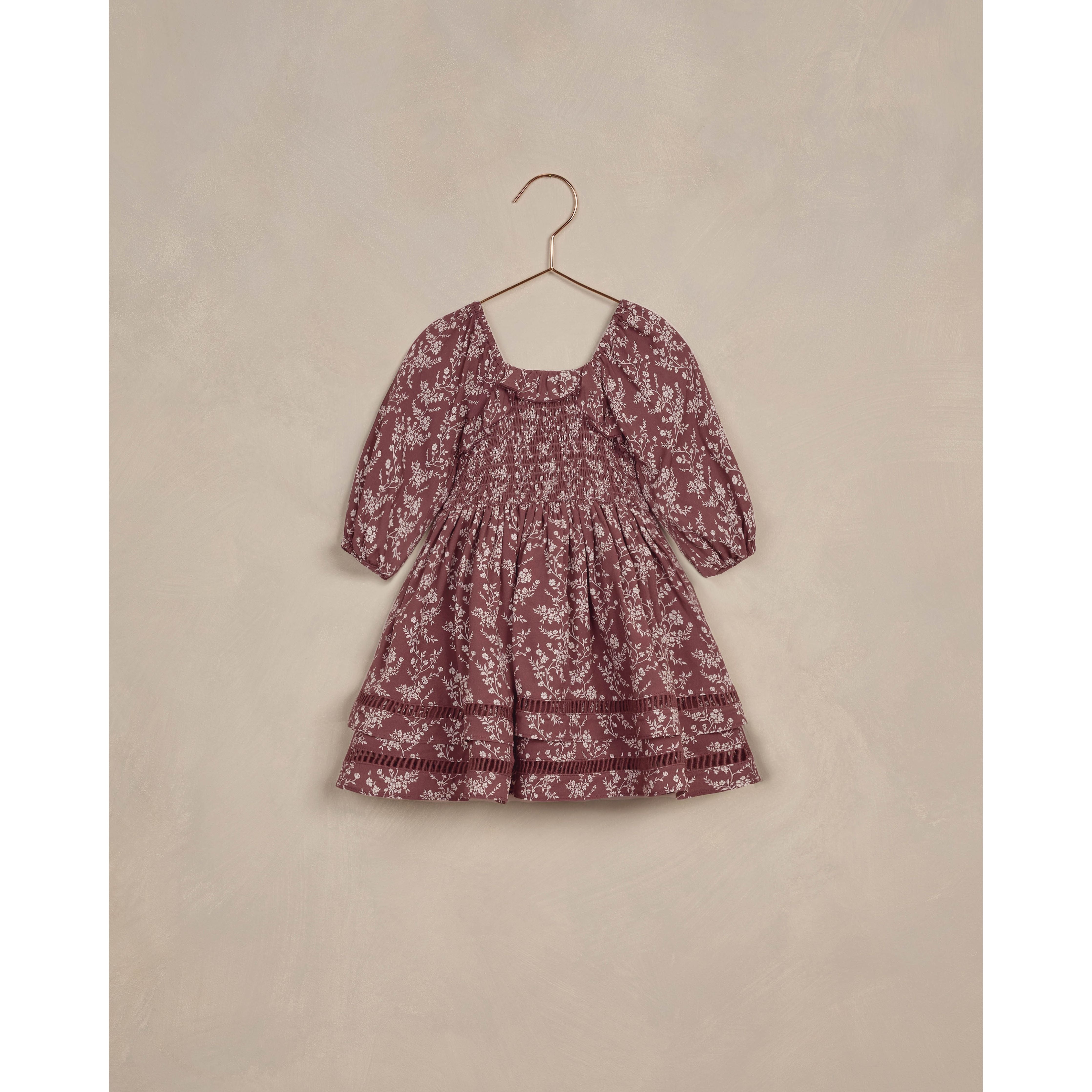 Elodie Dress - Winter Vines