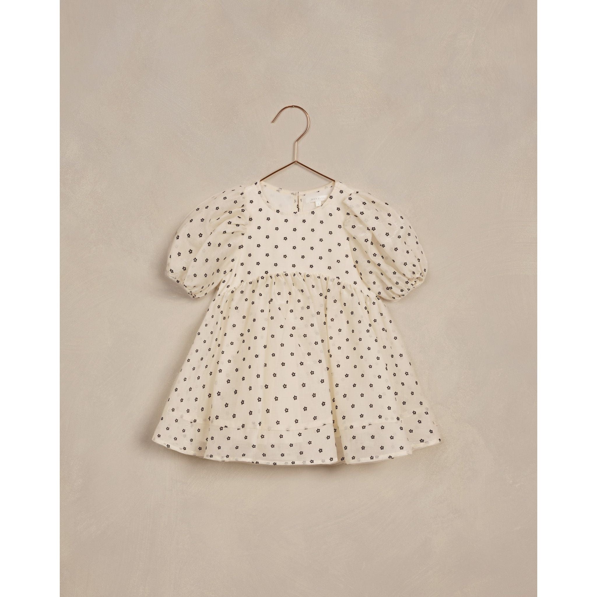 Luna Dress - Flocked Daisy