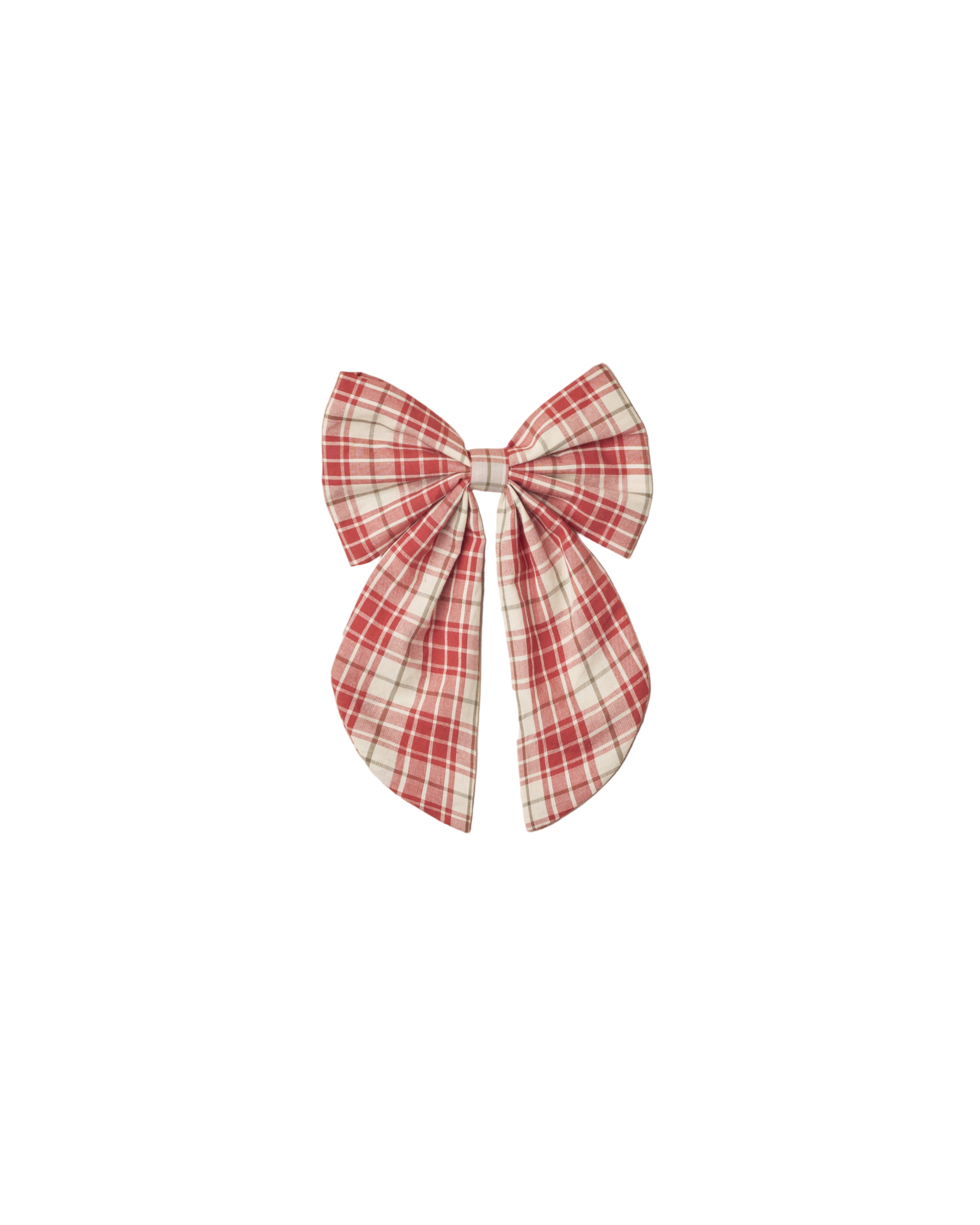 Everly Bow - Holiday Tartan