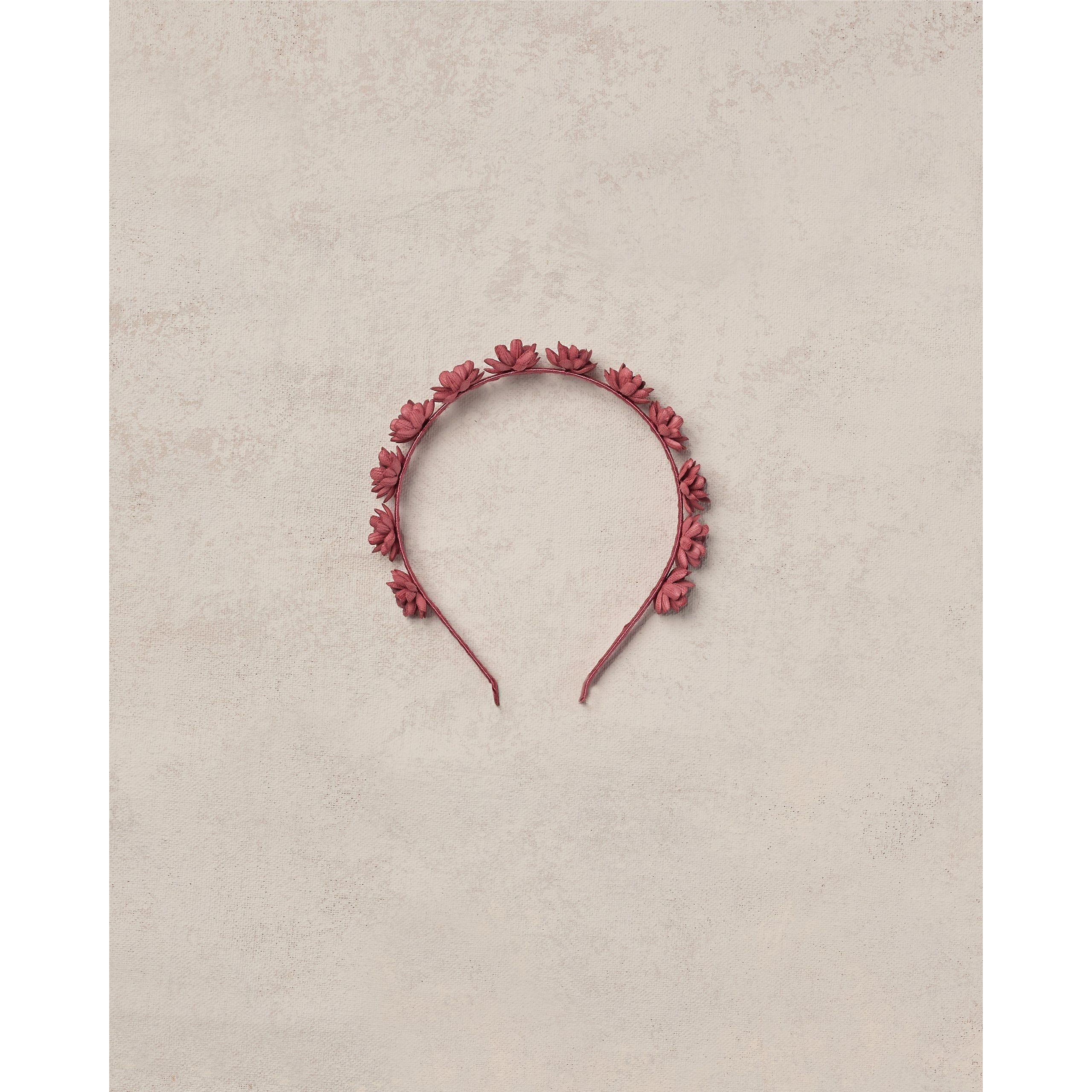Floral Headband - Berry