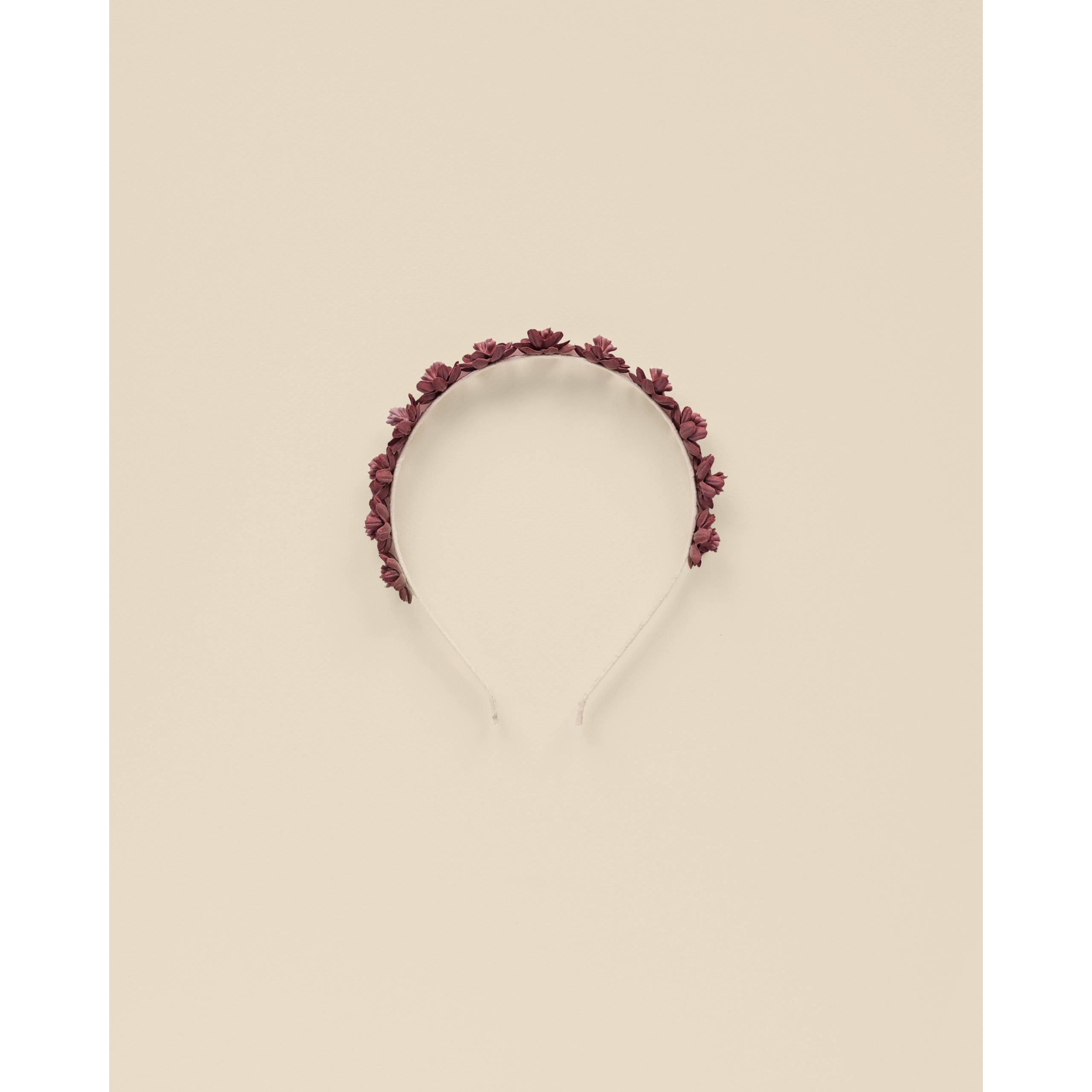 Floral Headband - Fig