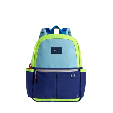 Navy and Neon Kane Backpack