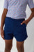 Boy in navy short