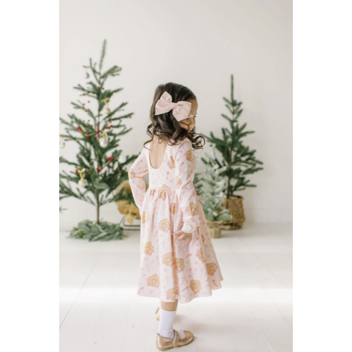 Gwendolyn Dress - Gingerbread