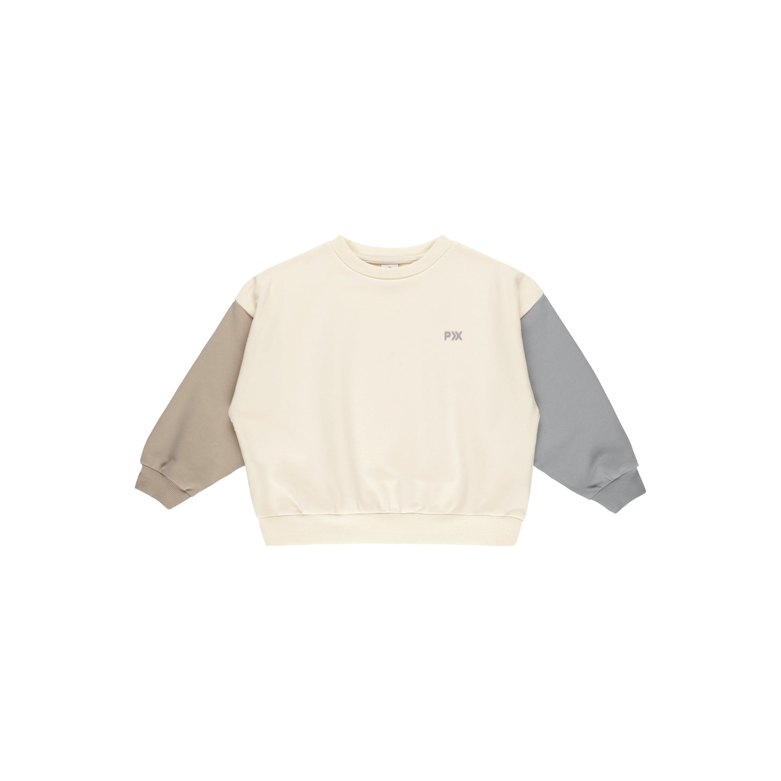 Relaxed Sweatshirt - Color Block