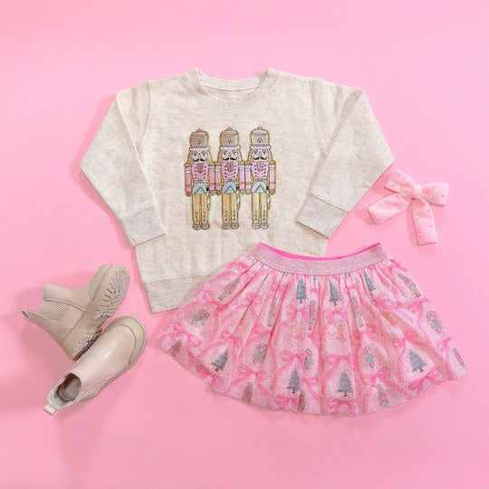 Sweatshirt - Pastel Nutcracker Patch