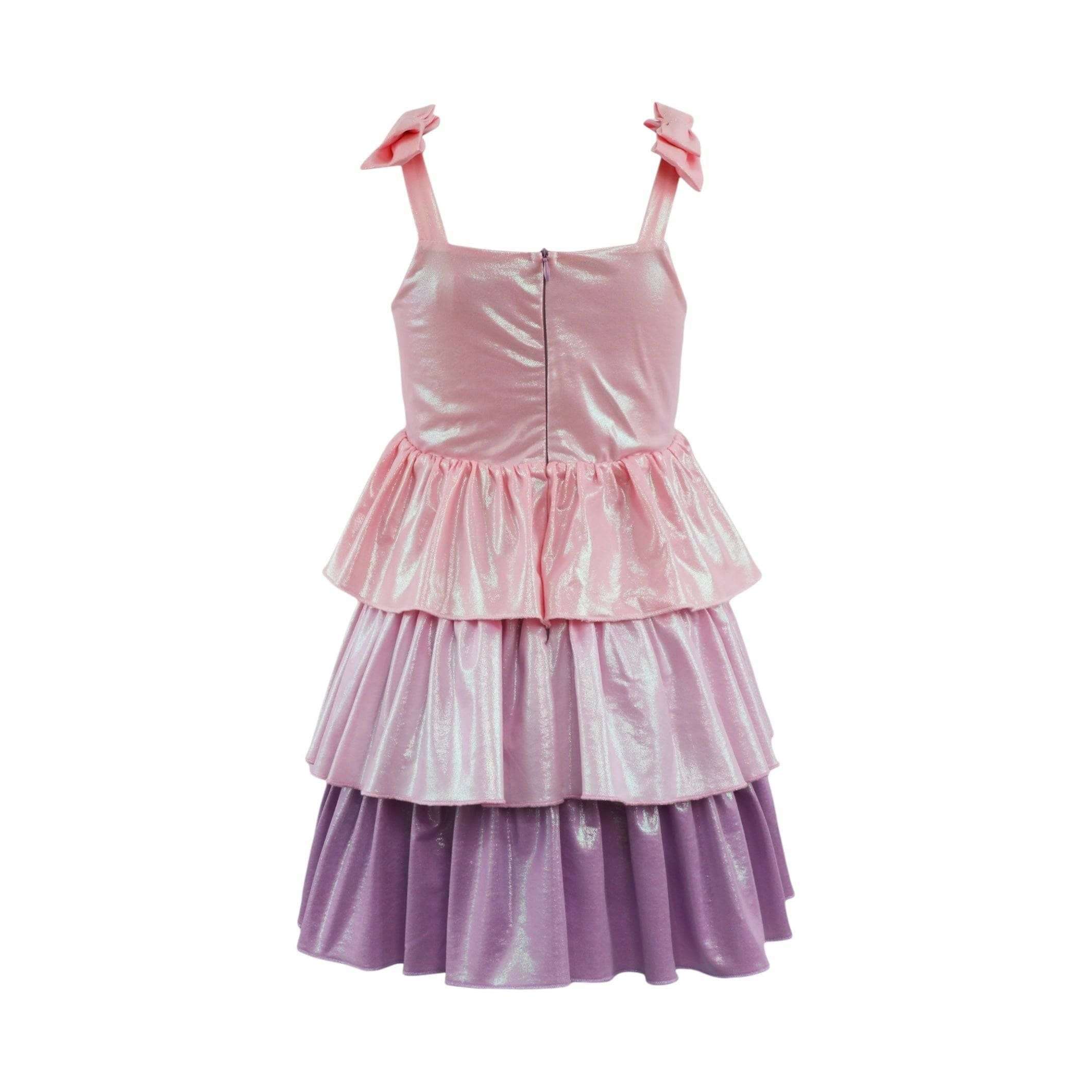 Dress - Pastel Ombre Shimmer Bow