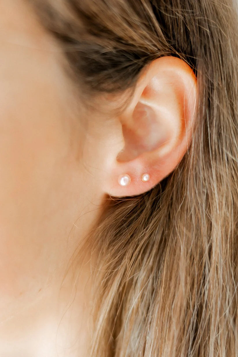 Earrings - Payton Pearl Pink