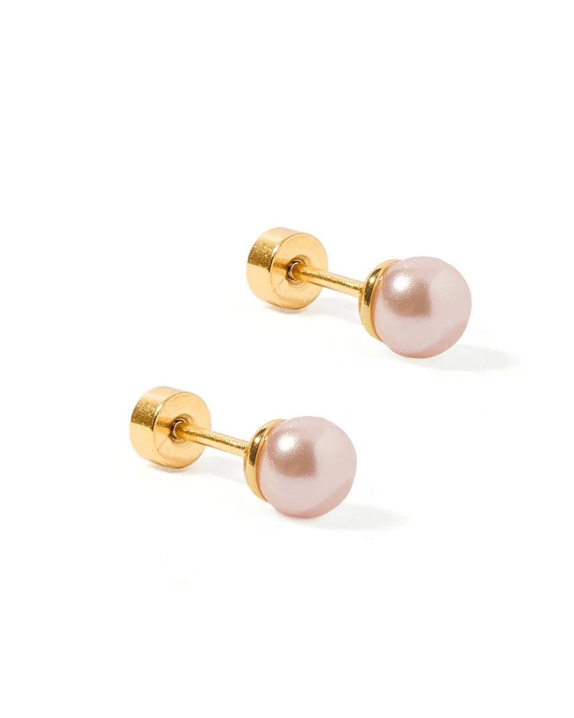 Earrings - Payton Pearl Pink