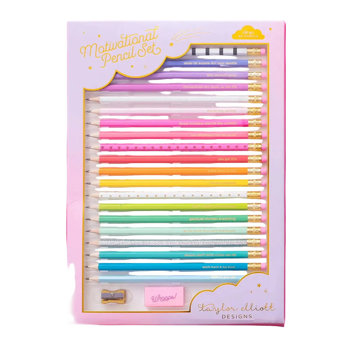 Motivational Pencil Set