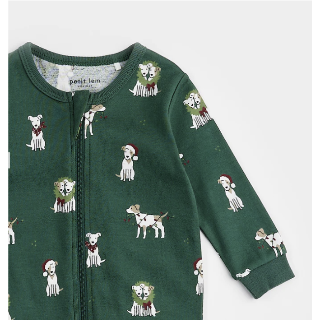Zippered Footie - Jack Frost Russell