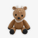 brown knit fawn lovie stuffed animal