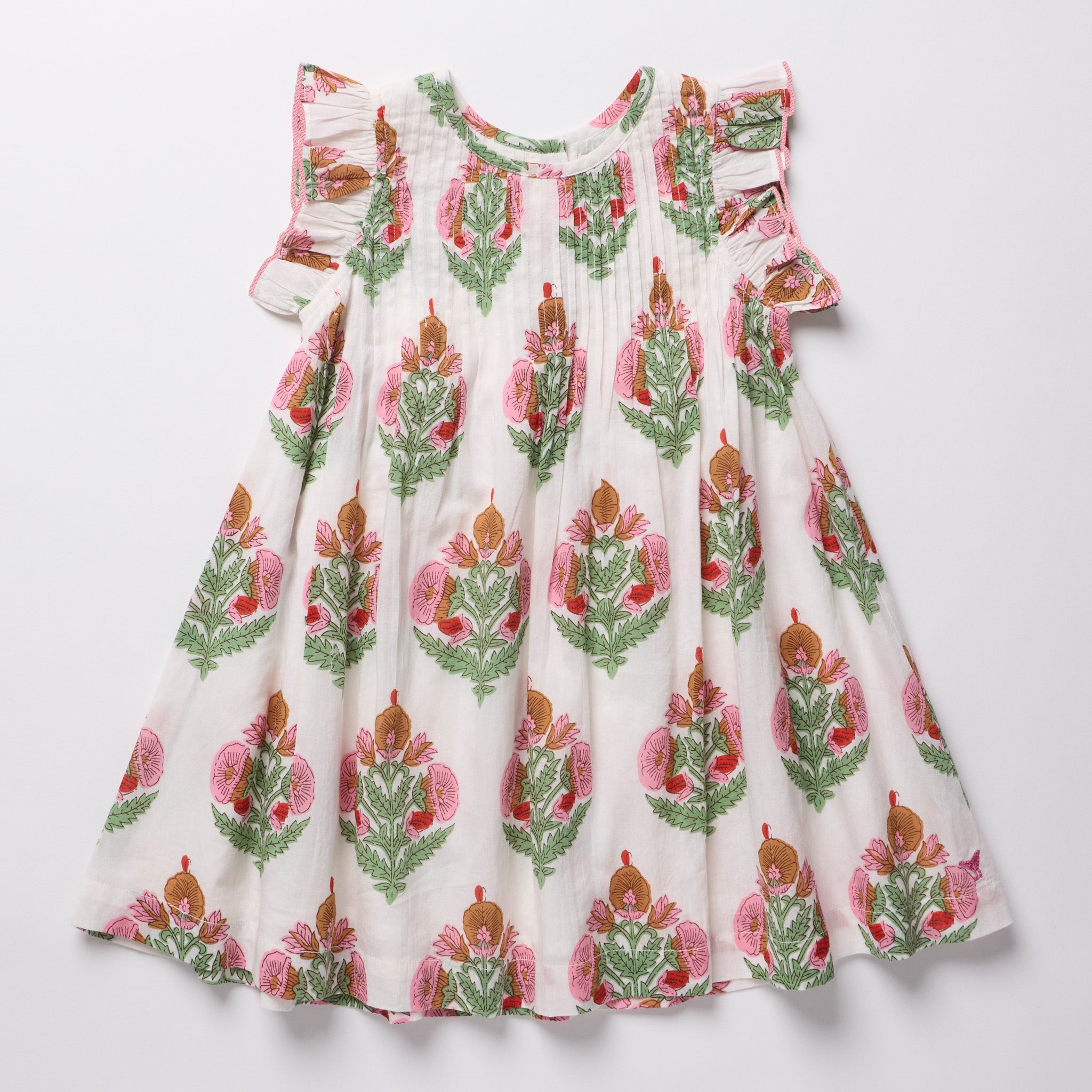 Jaipur Dress - Pink Bellflower