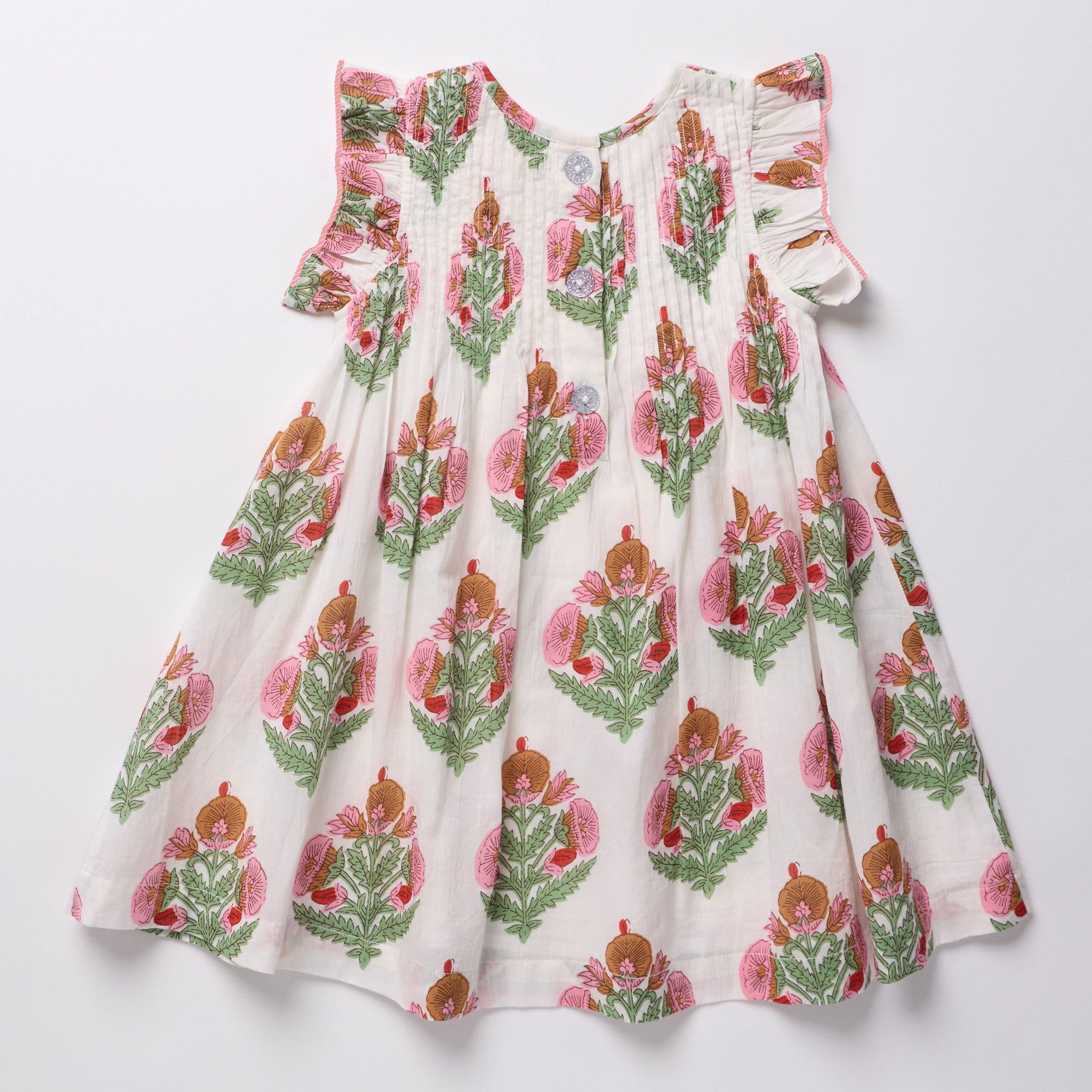 Jaipur Dress - Pink Bellflower