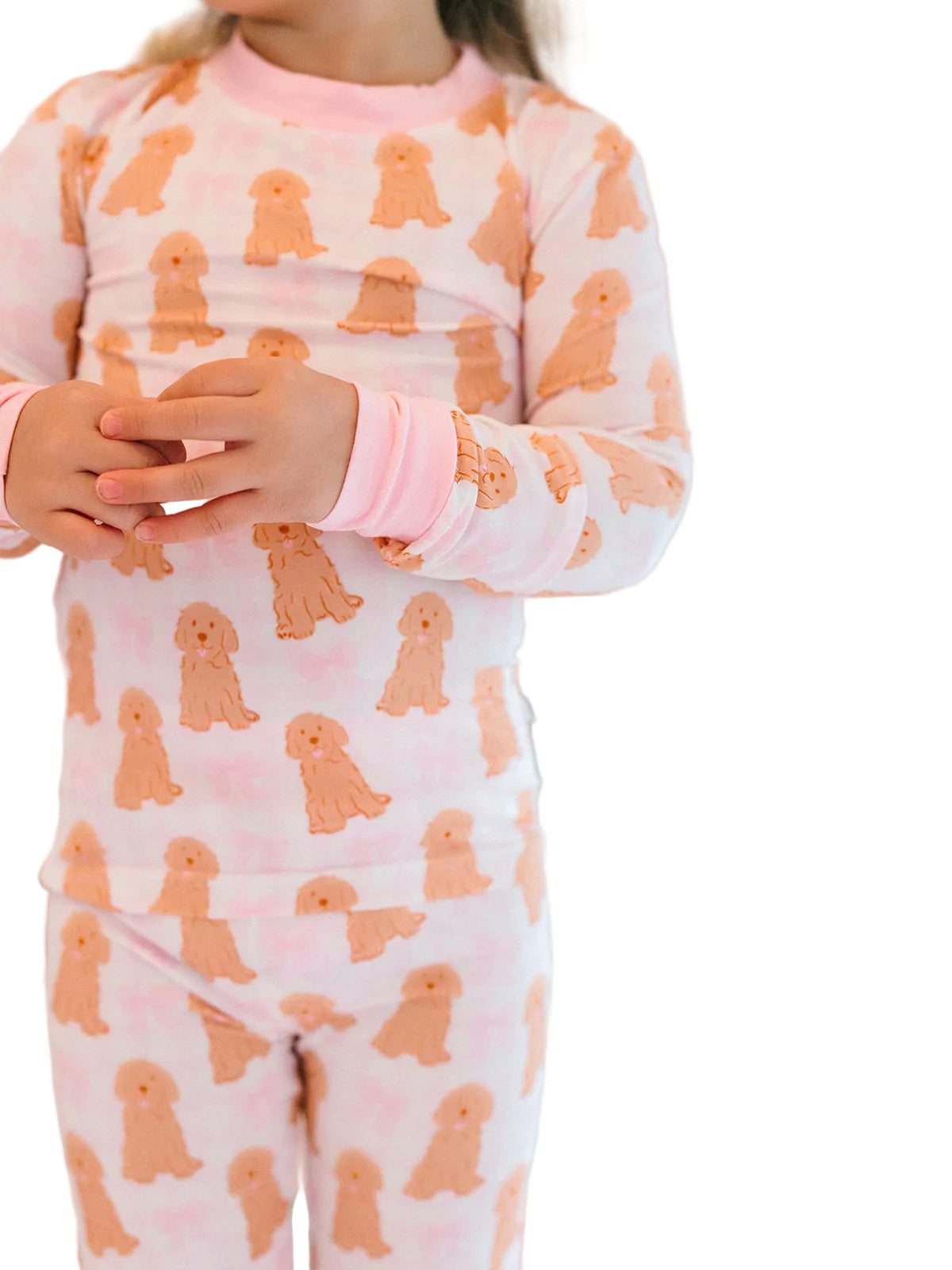 Loungewear Set - Pink Goldendoodle