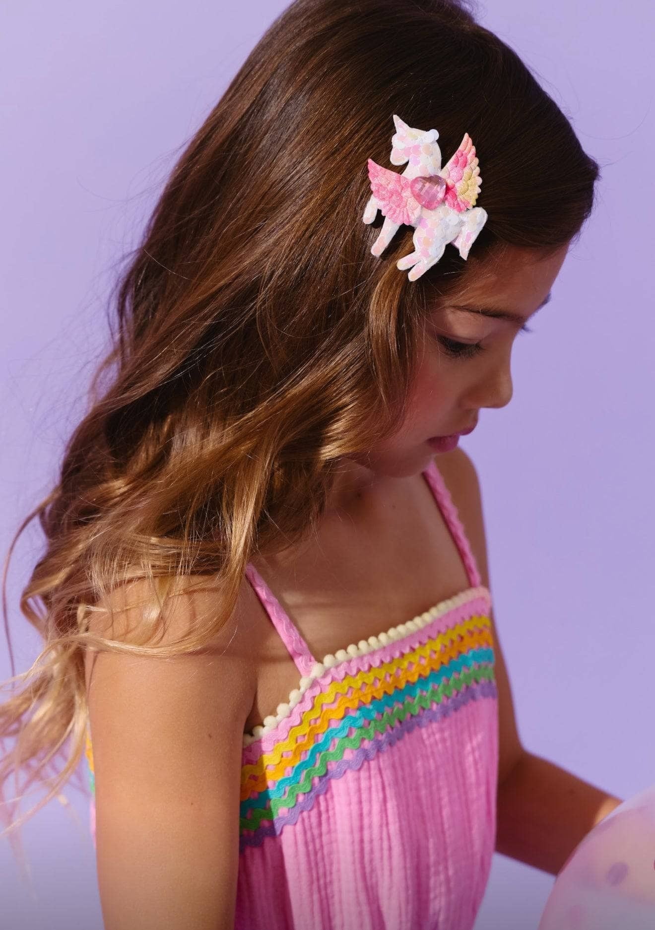 Romper - Pink Summer Rainbow