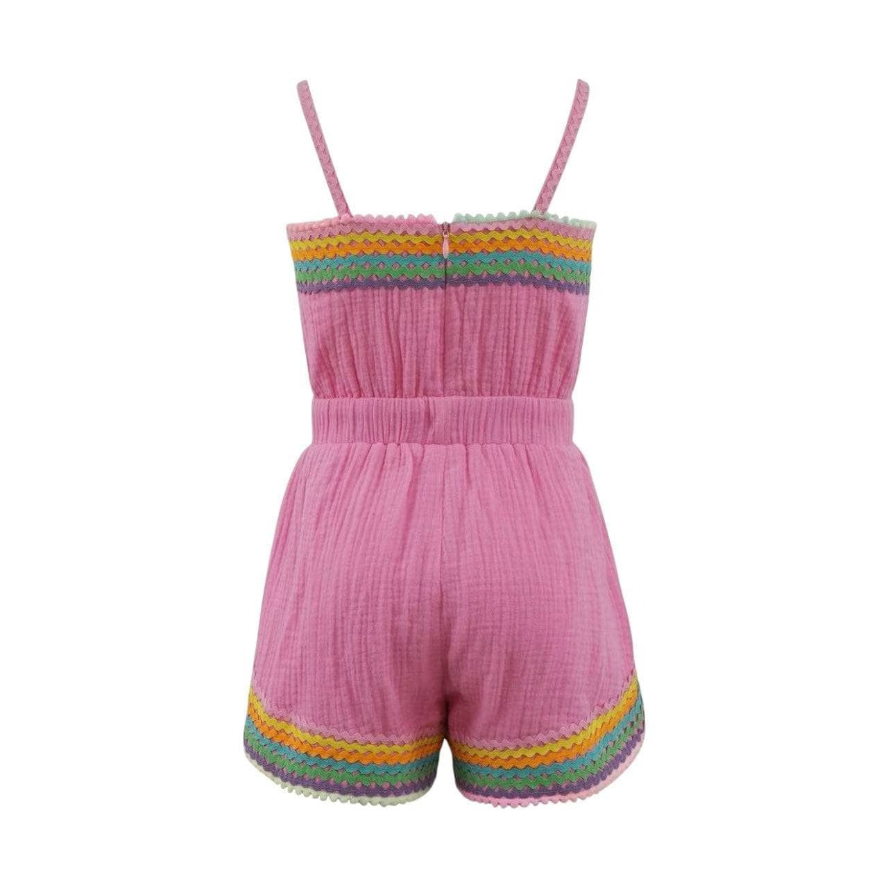 Romper - Pink Summer Rainbow