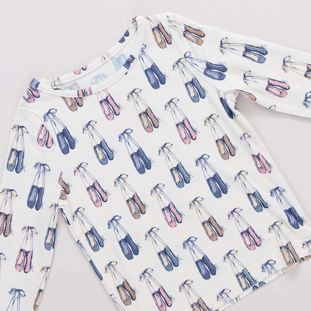 Loungewear Set - Ballet Slippers