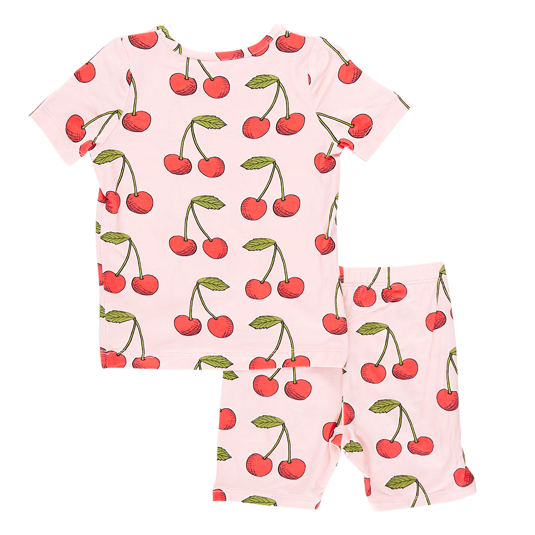 Loungewear Set - Pink Cherries